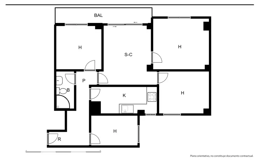 Piso en venta en Algirós