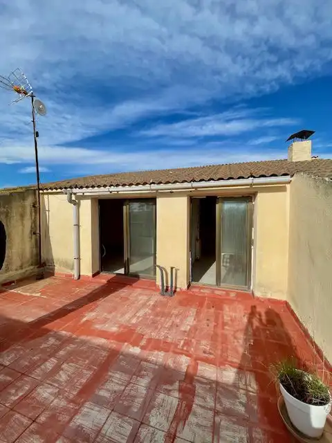 Terrassa de Finca rústica en venda en Sant Martí Sarroca amb Calefacció, Terrassa i Traster