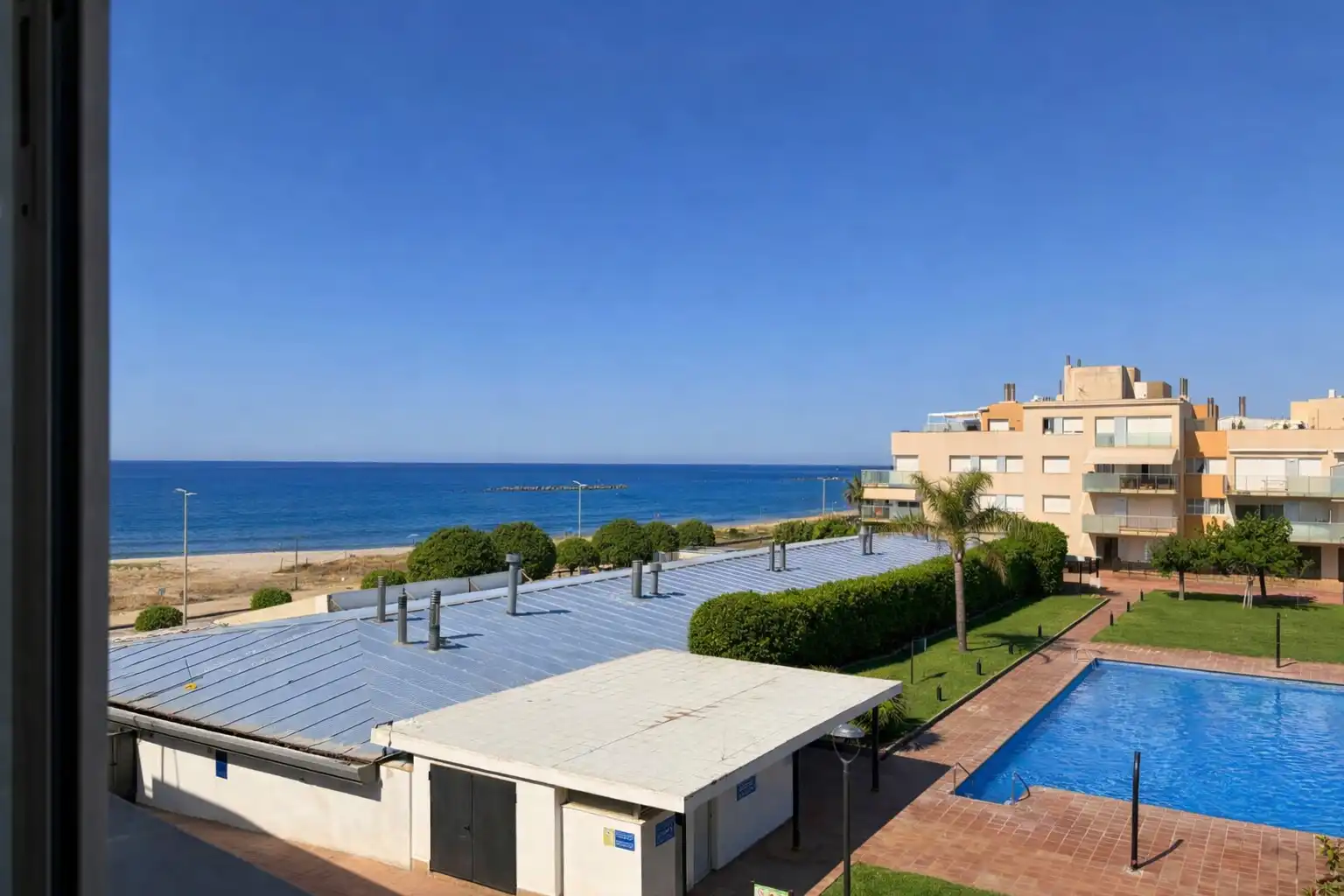 Bedroom of Flat for sale in Cubelles  with Private garden, Terrace and Swimming Pool