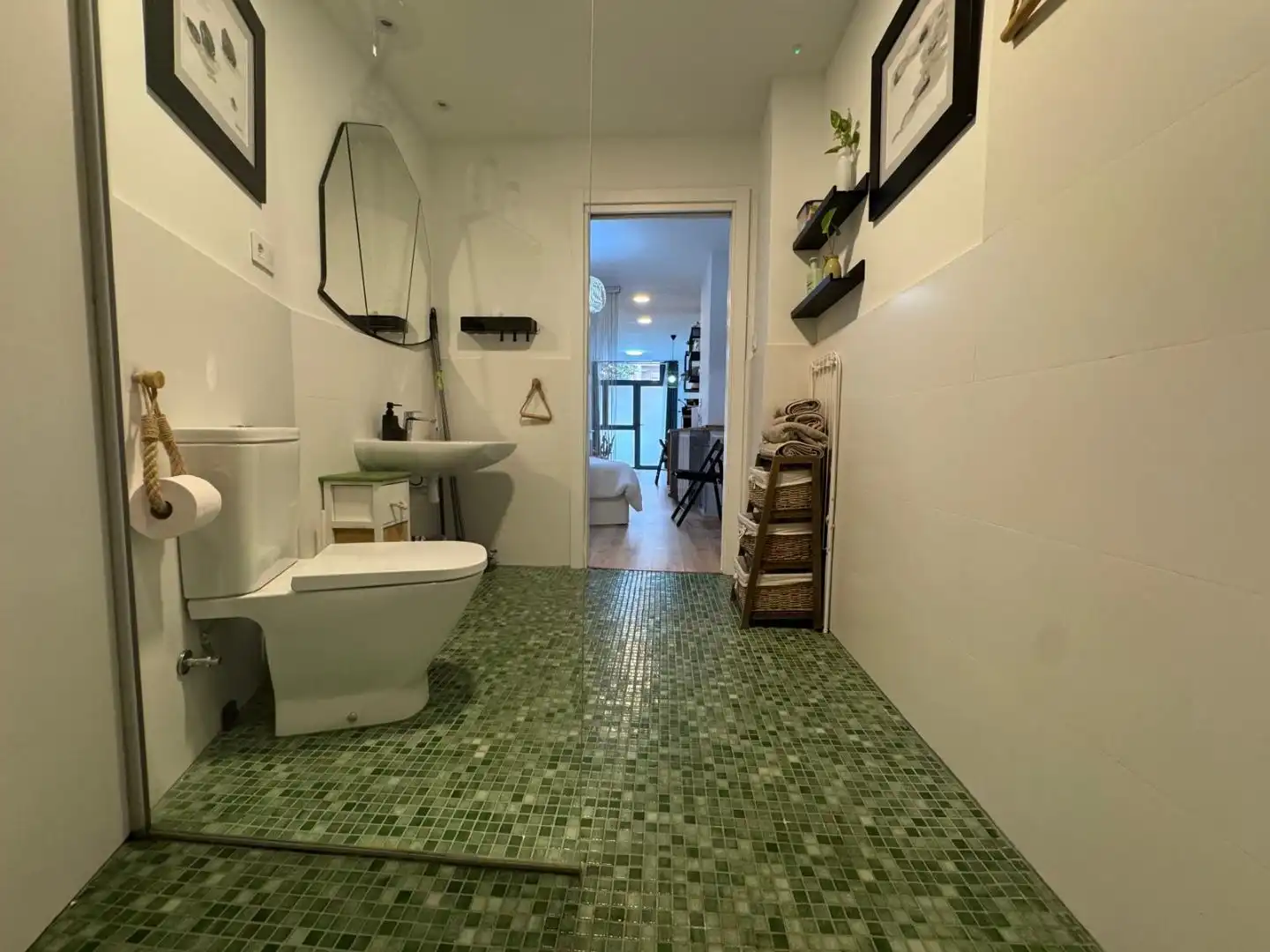 Badezimmer von Geschaftsraum zur Miete in Valencia mit Klimaanlage, Möbliert und Internet