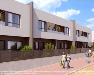 Exterior view of Single-family semi-detached for sale in  Murcia Capital  with Air Conditioner, Heating and Private garden