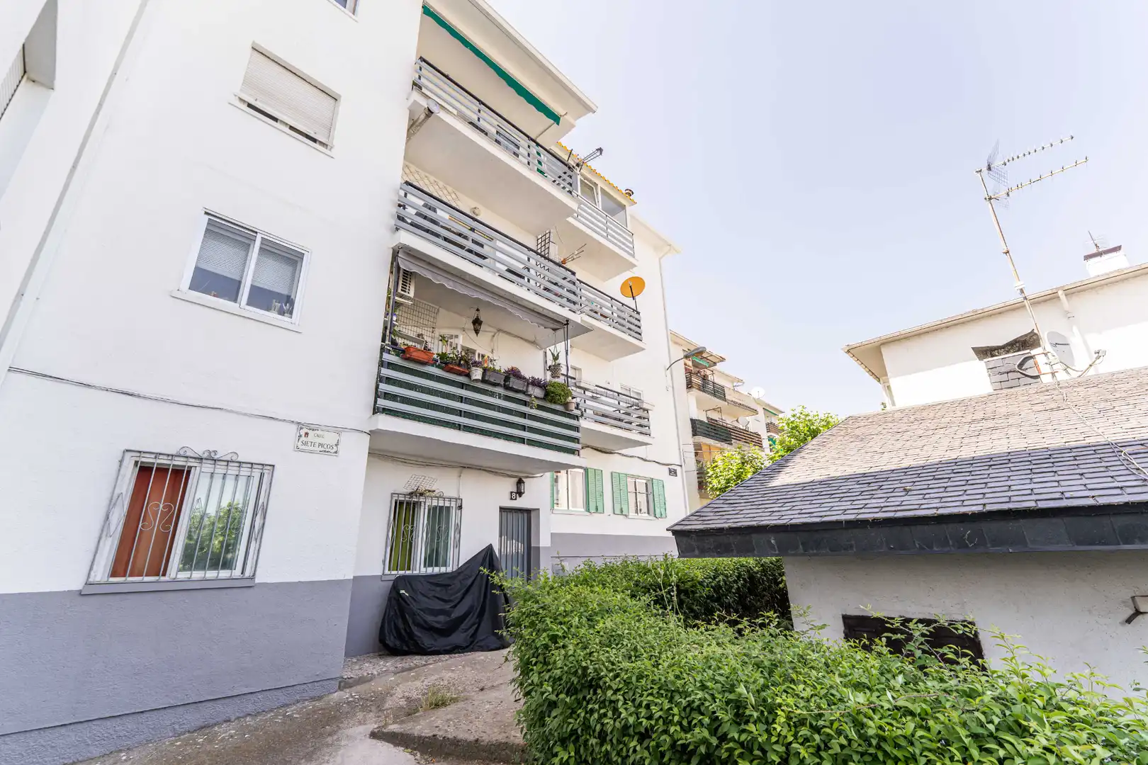 Exterior view of Flat for sale in Guadarrama  with Air Conditioner, Terrace and Internet