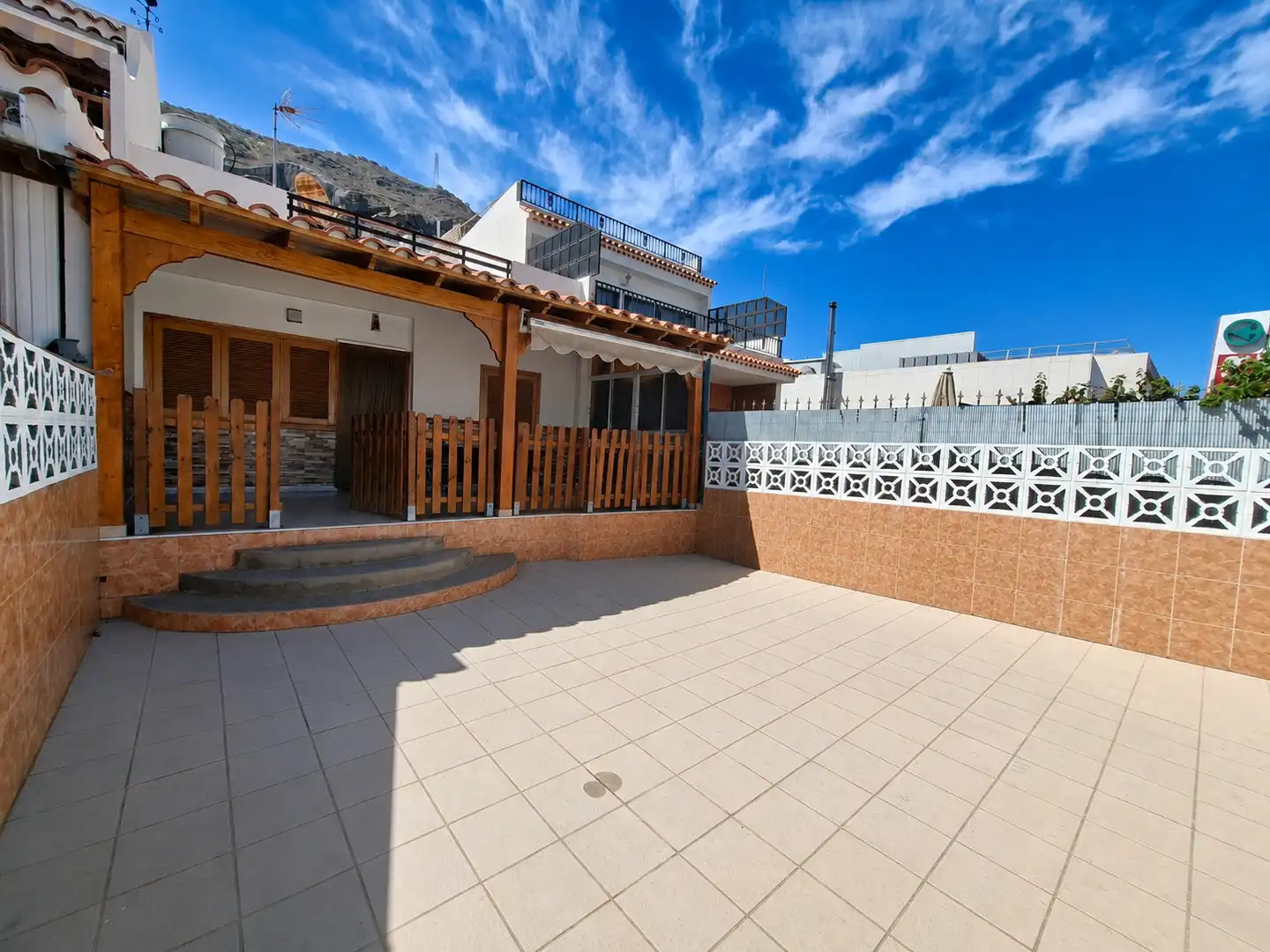 Terraza de Casa adosada de alquiler en Mogán con Amueblado
