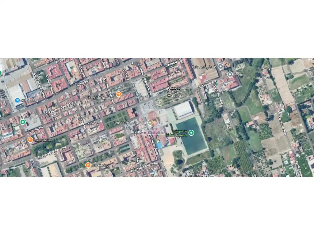 Vista exterior de Estudio en venta en Murcia