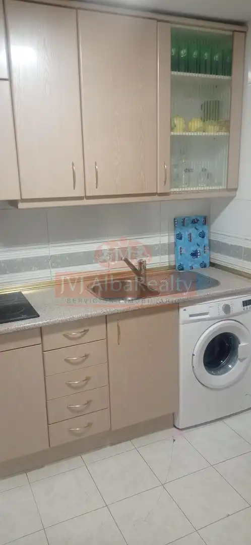 Kitchen of Apartments for sale in Albacete  with Air Conditioner, Heating and Furnished