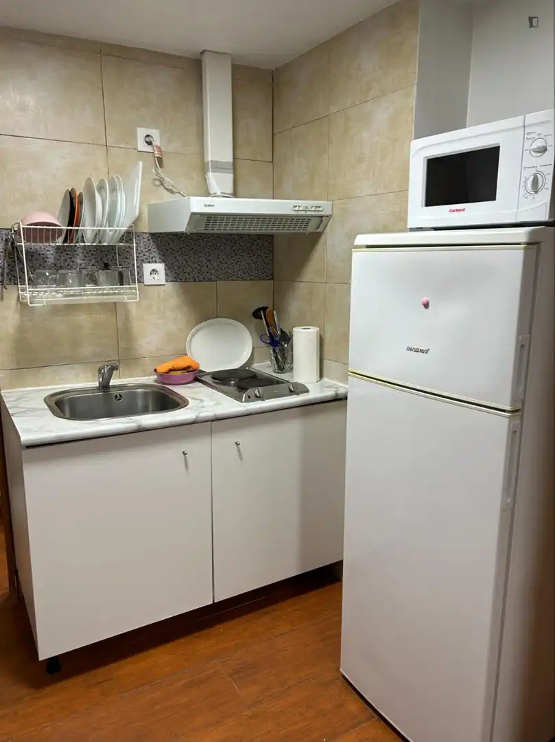 Küche von Wohnung zur Miete in L'Hospitalet de Llobregat mit Klimaanlage, Heizung und Möbliert