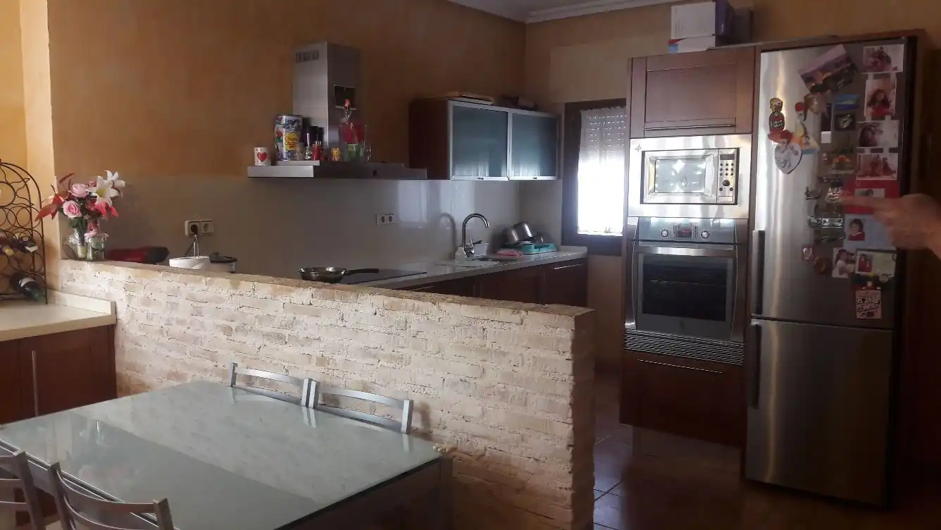 Cuina de Casa o xalet en venda en Murcia amb Aire condicionat, Calefacció i Jardí privat