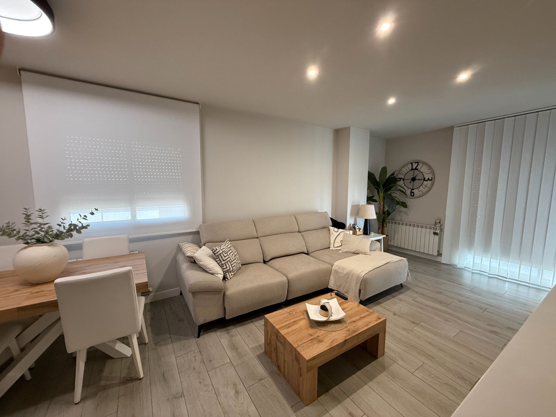 Sala d'estar de Àtic en venda en  Lleida Capital amb Aire condicionat, Calefacció i Terrassa