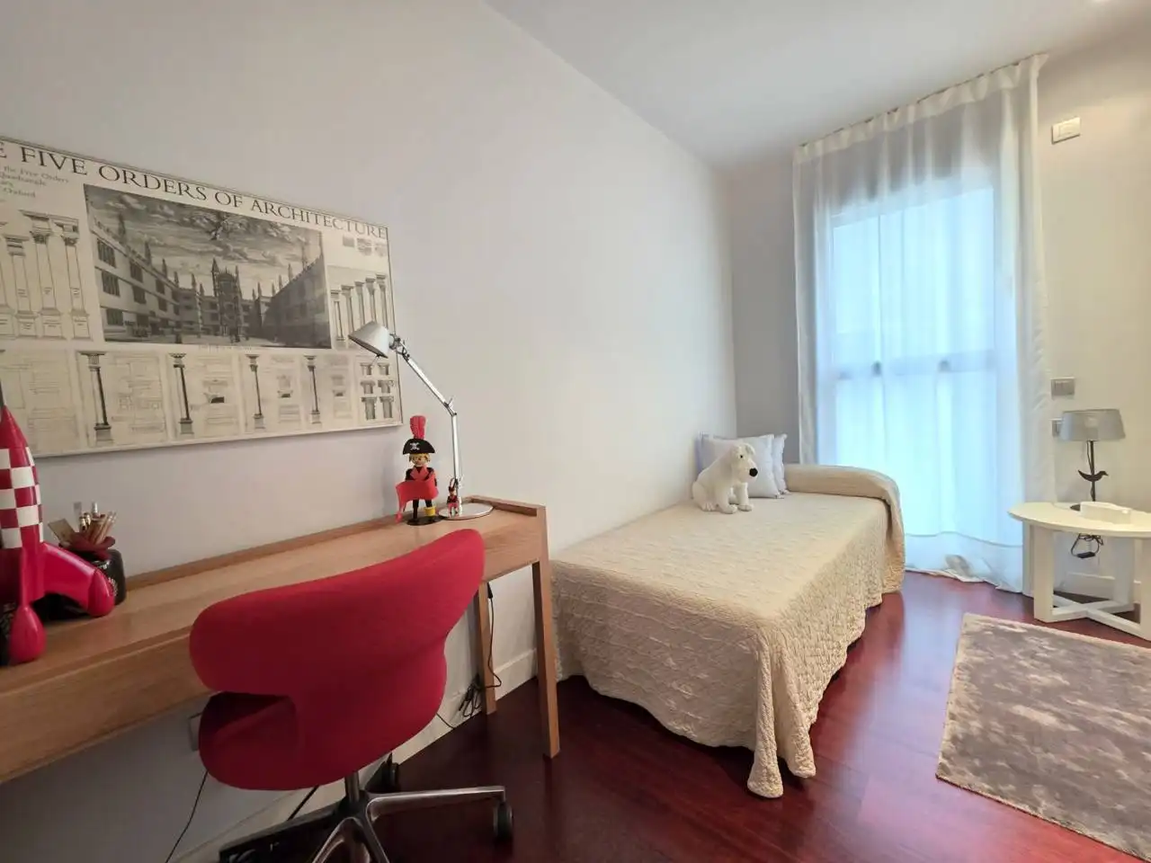 Schlafzimmer von Wohnungen zum Verkauf in Barcelona mit Klimaanlage, Heizung und Parkett