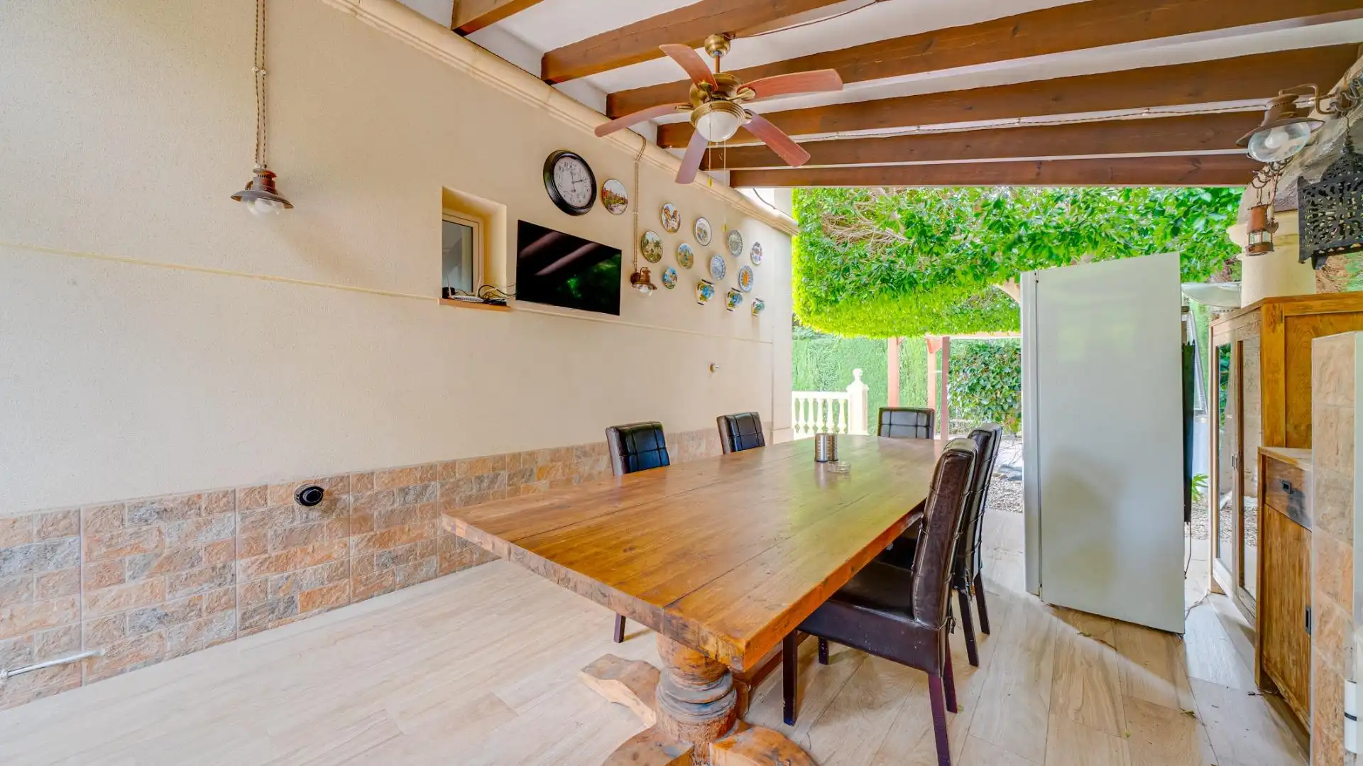 Garten von Haus oder Chalet zum Verkauf in Finestrat mit Klimaanlage, Heizung und Privatgarten