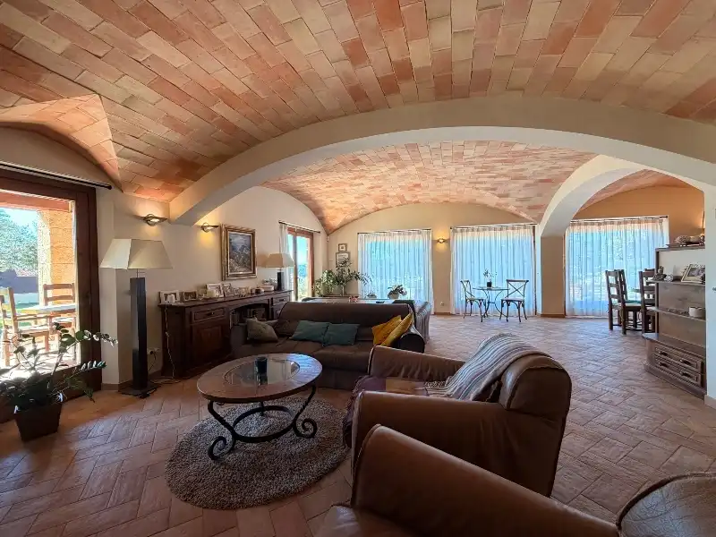 Living room of Houses for sale in Sant Feliu de Guíxols  with Air Conditioner, Heating and Private garden