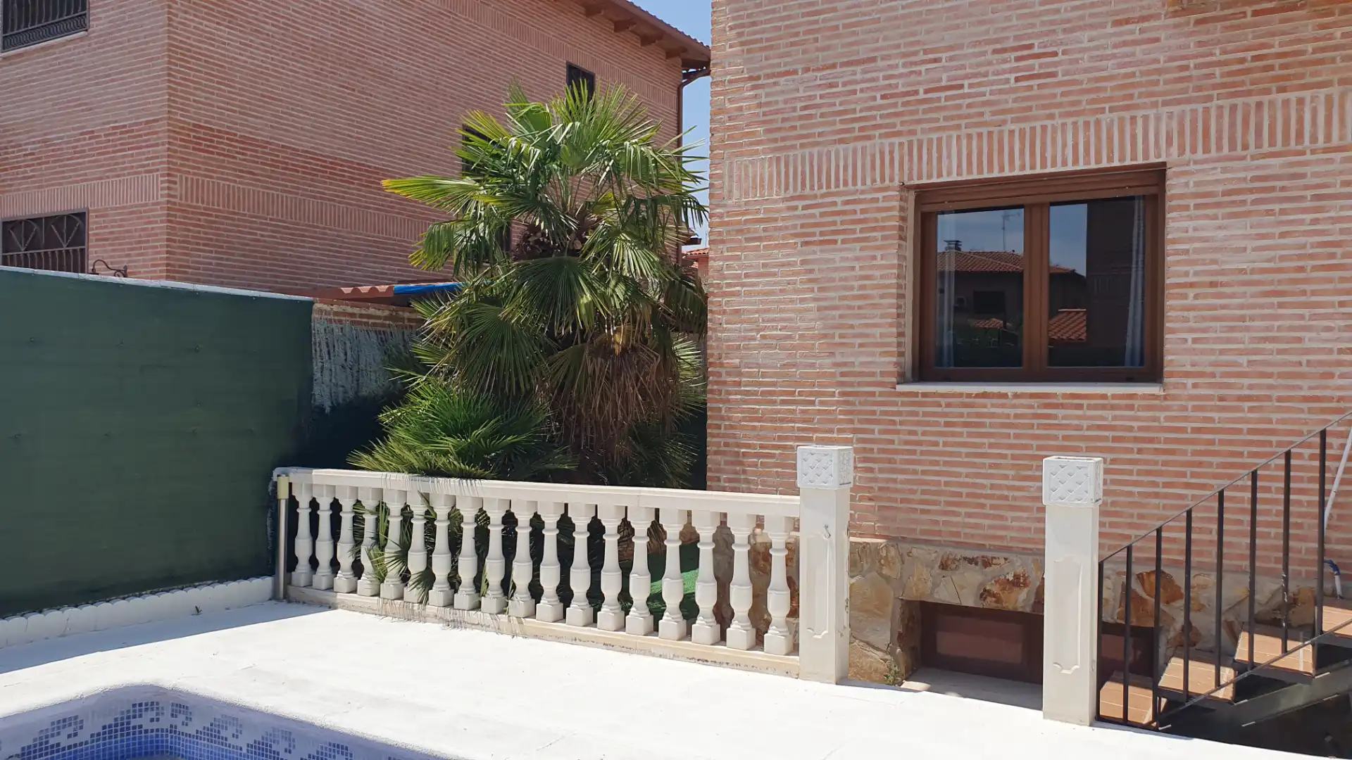 Terrassa de Casa adosada en venda en Olías del Rey amb Aire condicionat, Calefacció i Jardí privat