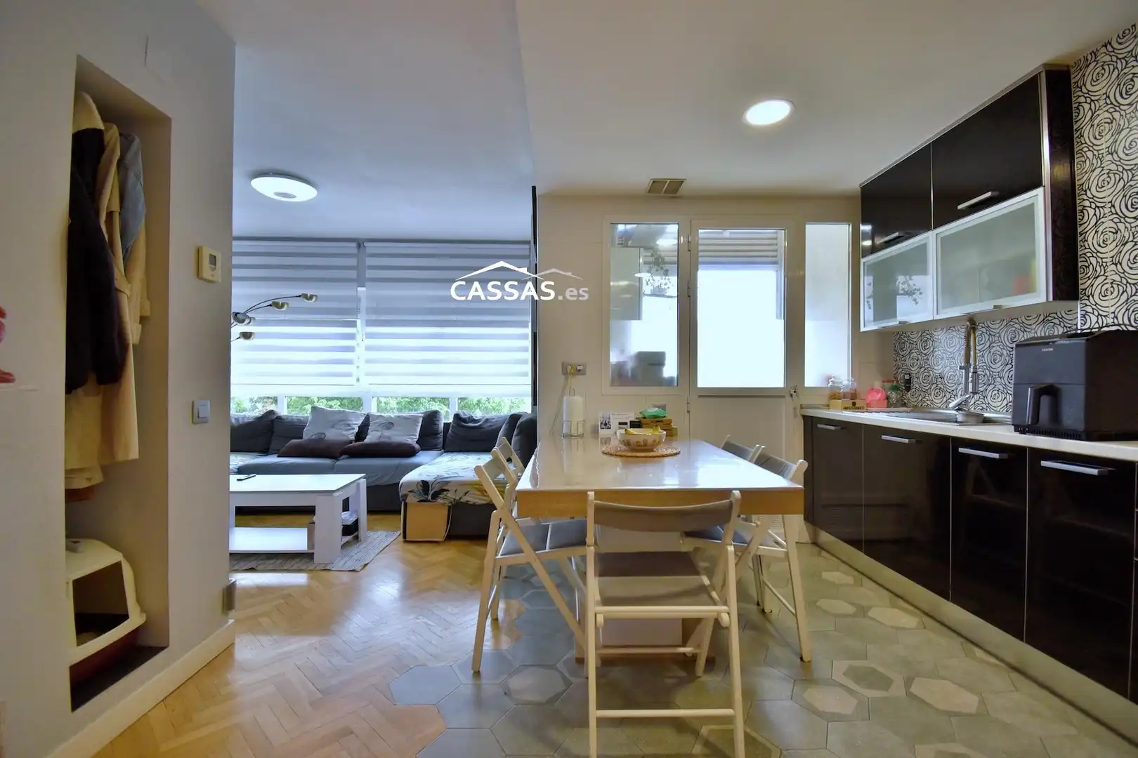 Kitchen of Flat for sale in Torrejón de Ardoz  with Air Conditioner, Heating and Parquet flooring
