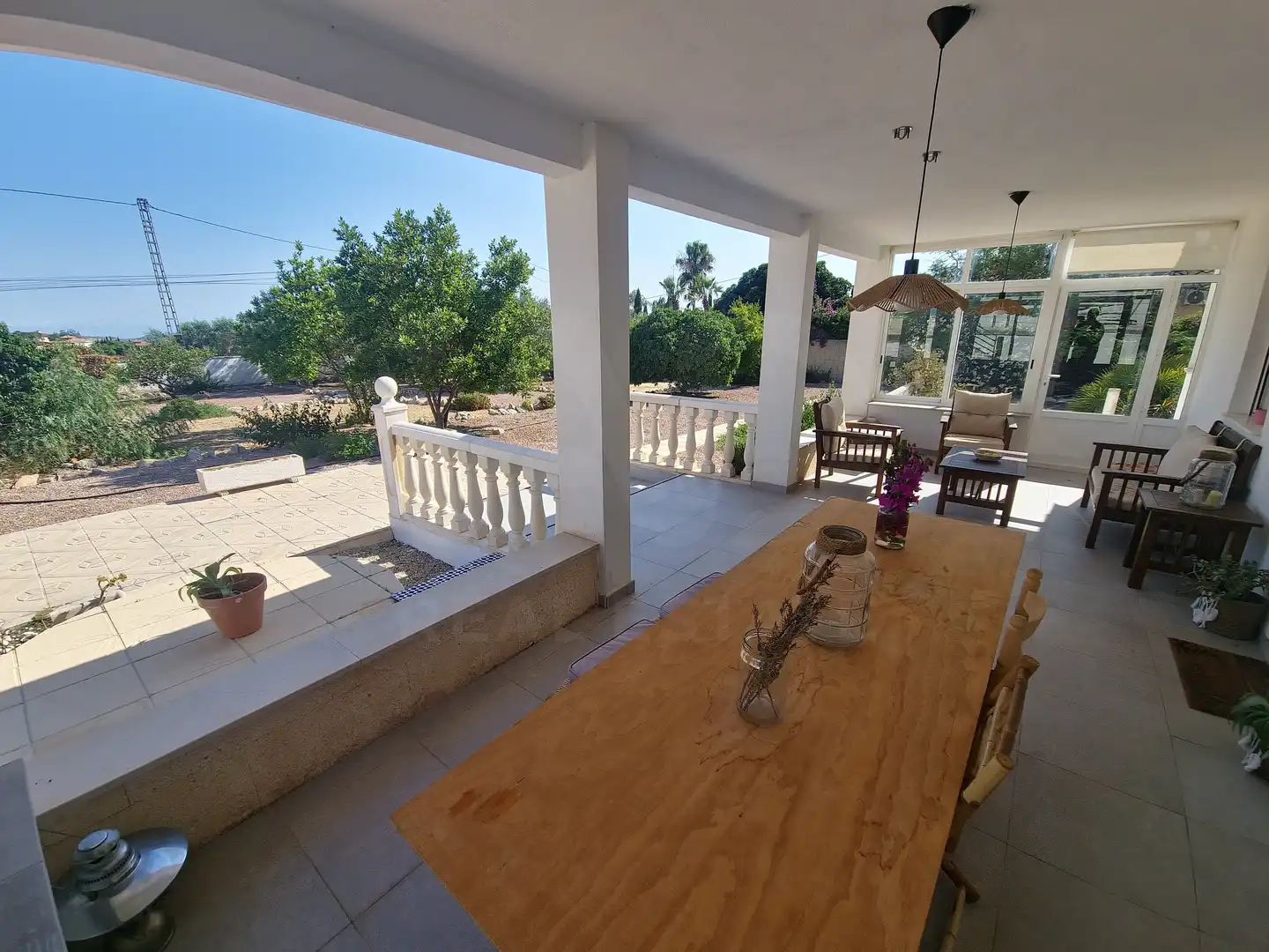 Terraza de Casa o chalet en venta en Busot, Alicante