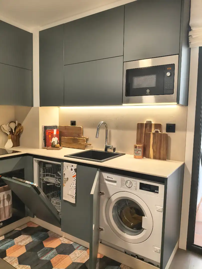 Cocina de Piso en venta en O Carballiño   con Calefacción, Parquet y Trastero