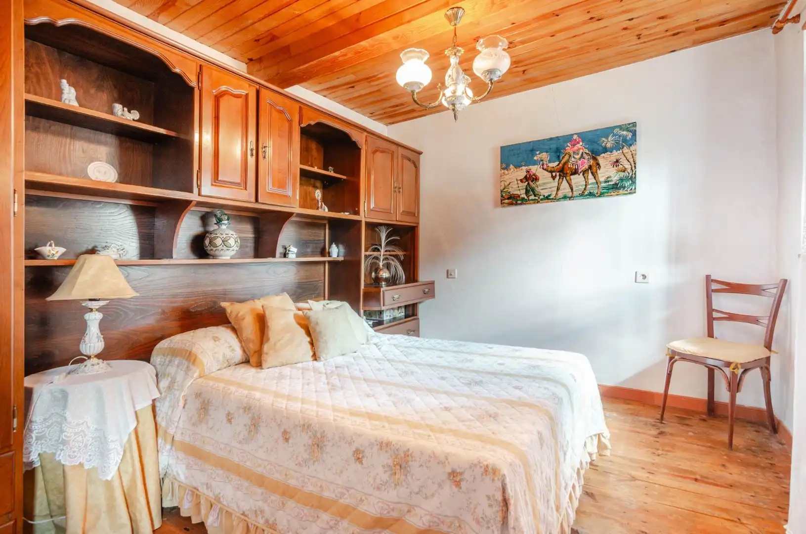 Dormitori de Casa o xalet en venda en Valdés - Luarca amb Calefacció, Jardí privat i Terrassa