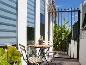 Terrassa de Pis de lloguer en Málaga amb Aire condicionat, Calefacció i Jardí privat