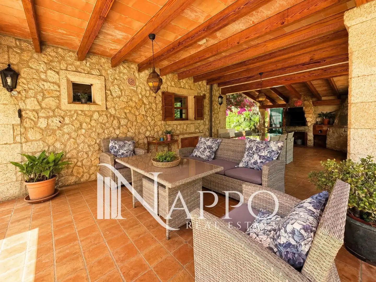 Terraza de Casa o chalet en venta en Pollença con Aire acondicionado, Calefacción y Piscina