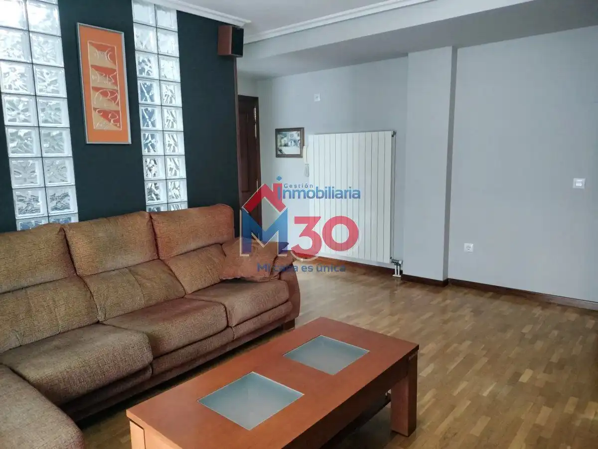 Sala de estar de Apartamento en venta en Ribera Baja / Erriberabeitia con Calefacción, Terraza y Trastero