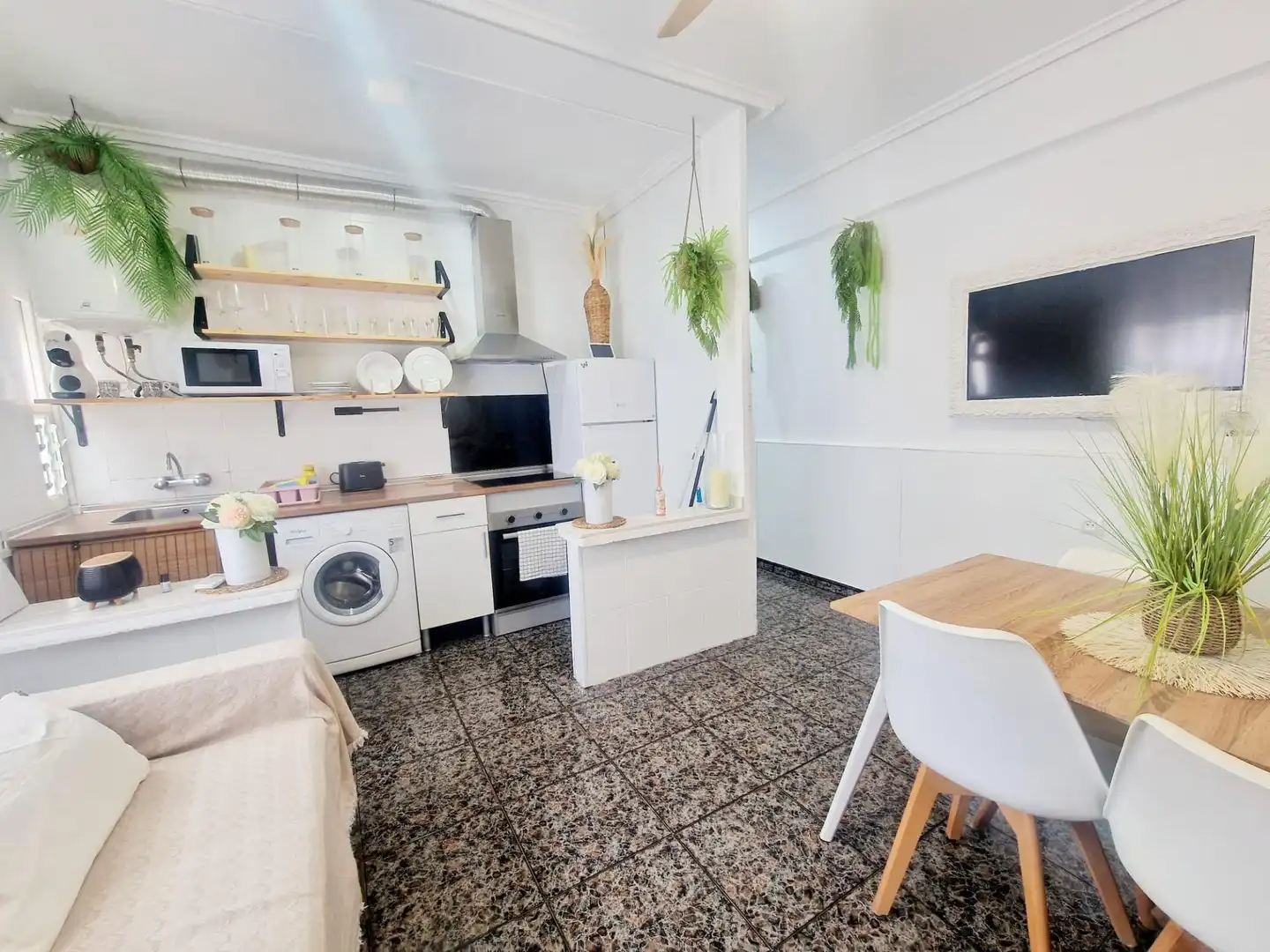 Cocina de Apartamento en venta en Águilas con Aire acondicionado, Calefacción y Amueblado