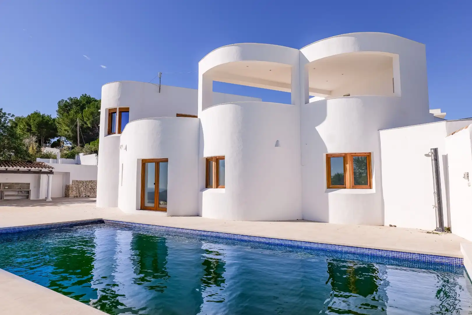 Exterior view of Houses for sale in Moraira