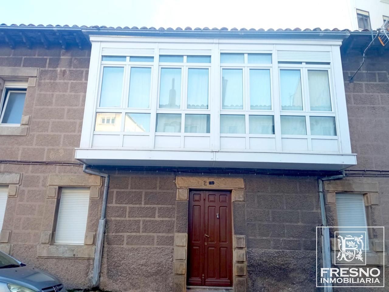 Exterior view of Single-family semi-detached for sale in Reinosa  with Heating, Terrace and Storage room