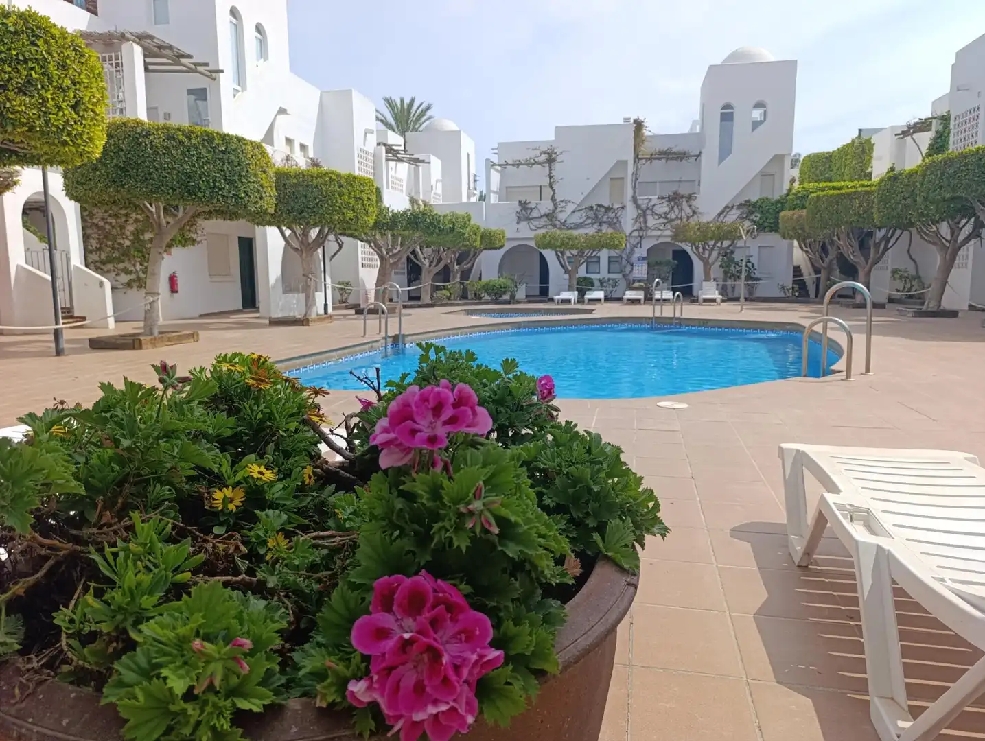 Swimming pool of Apartments for sale in Vera  with Air Conditioner, Heating and Terrace