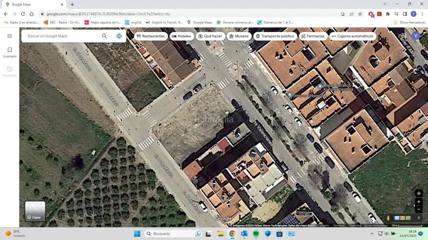Terreny residencial en venda a Avinguda de les Corts Valencianes 15, imagen 5