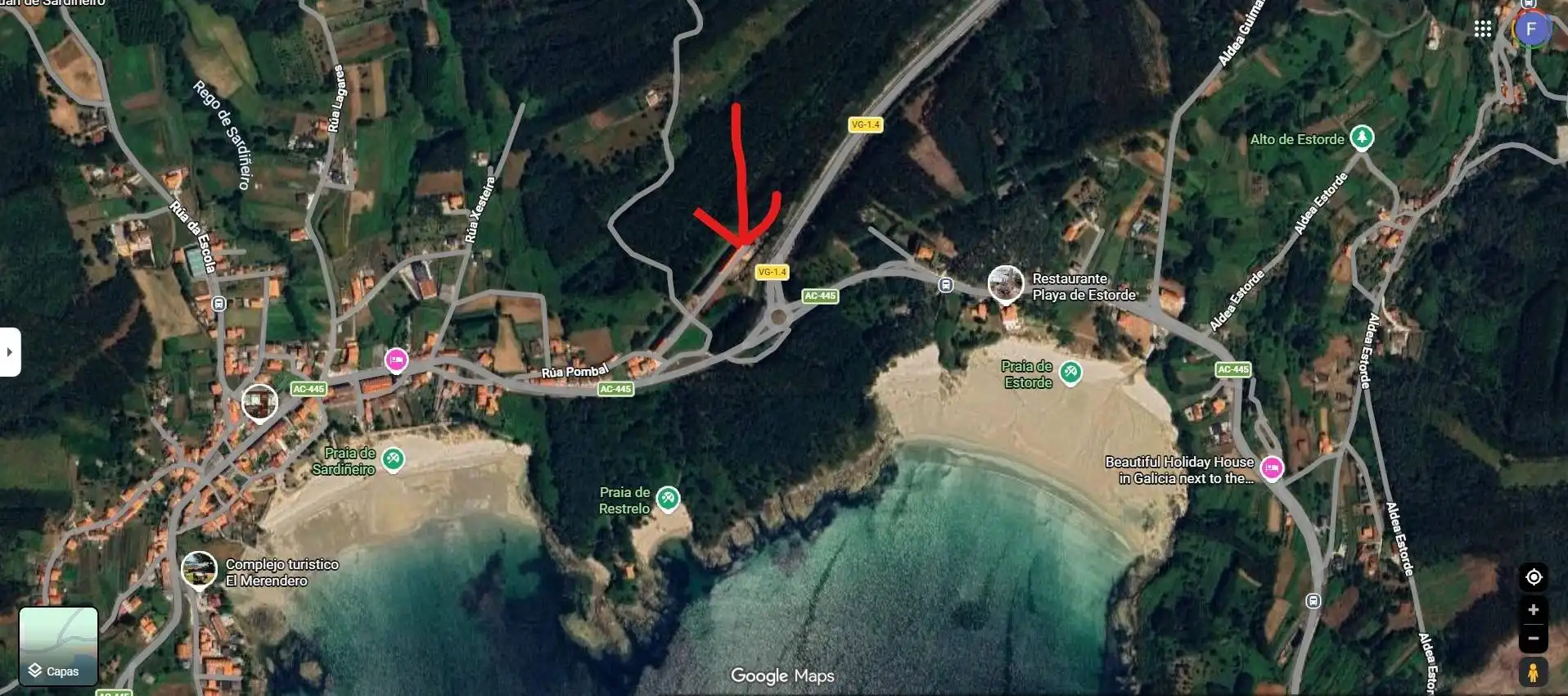 Flat for sale in Fisterra  with Furnished