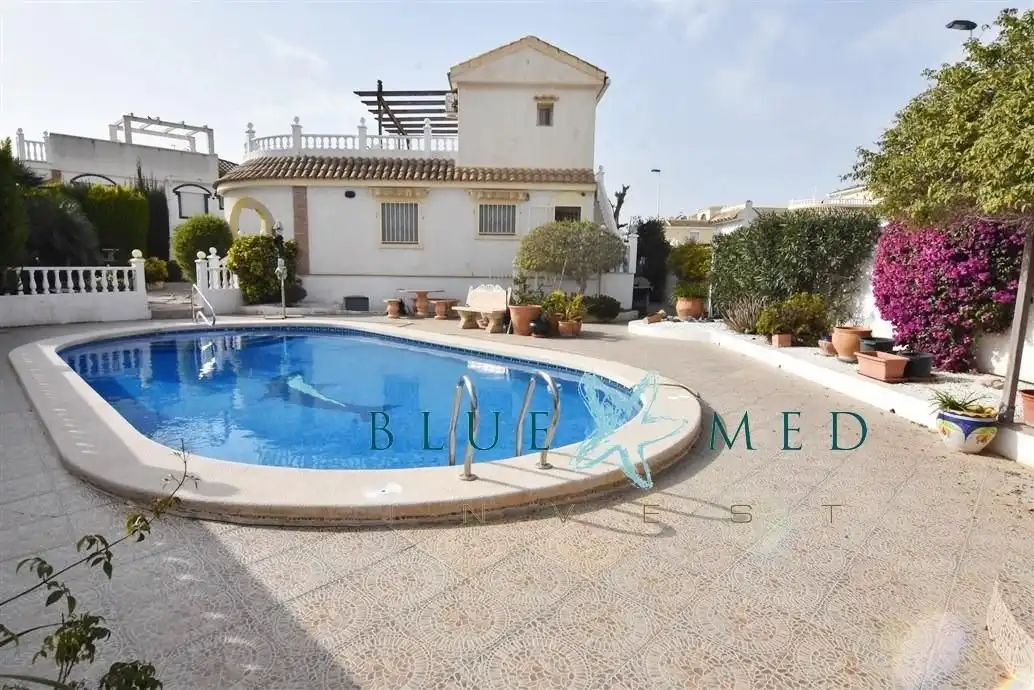 Piscina de Casa o chalet en venta en Mazarrón con Aire acondicionado, Jardín privado y Terraza