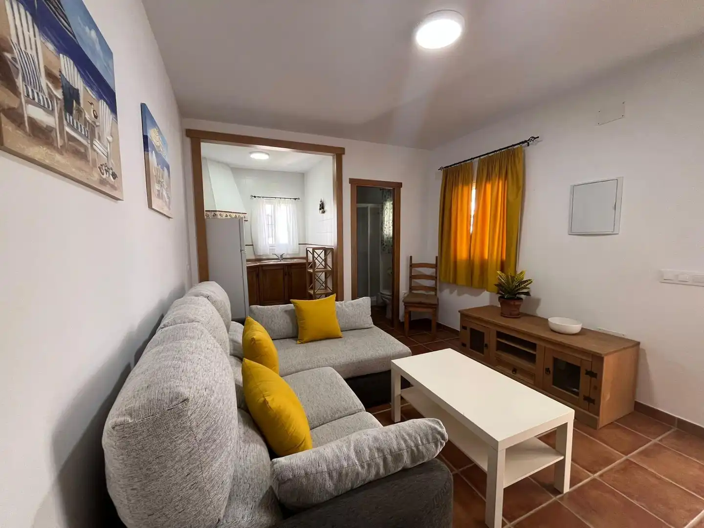 Sala de estar de Casa o chalet de alquiler en Chiclana de la Frontera