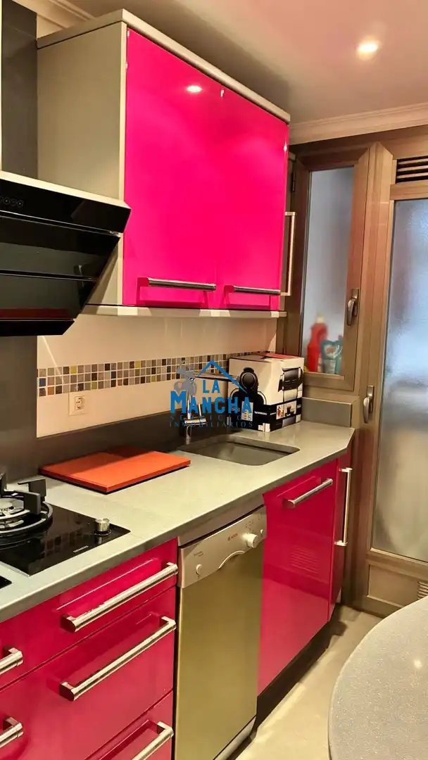 Cocina de Apartamento en venta en Albacete con Calefacción, Trastero y Amueblado