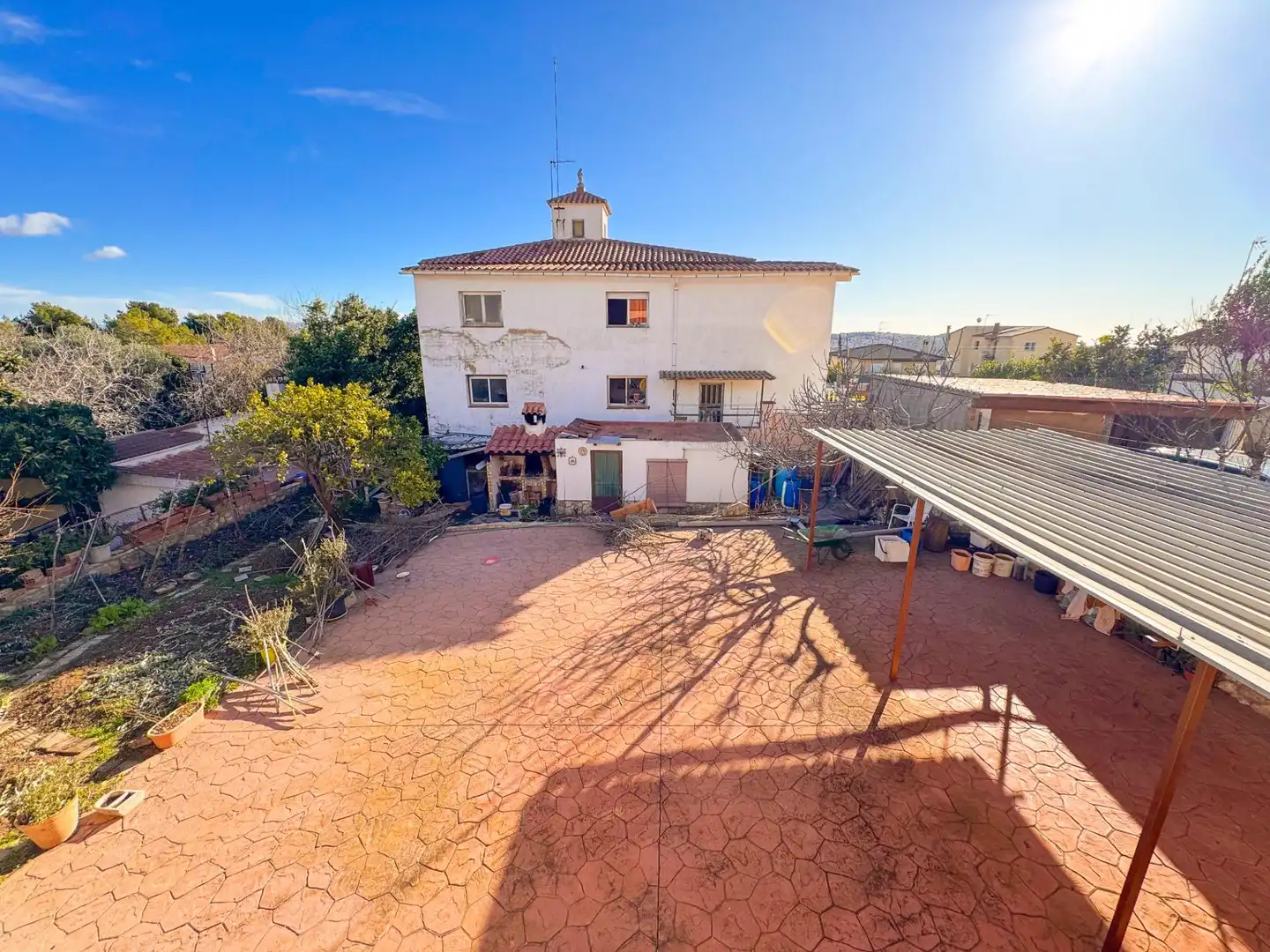 Vista exterior de Casa adosada en venda en El Vendrell amb Aire condicionat, Calefacció i Terrassa