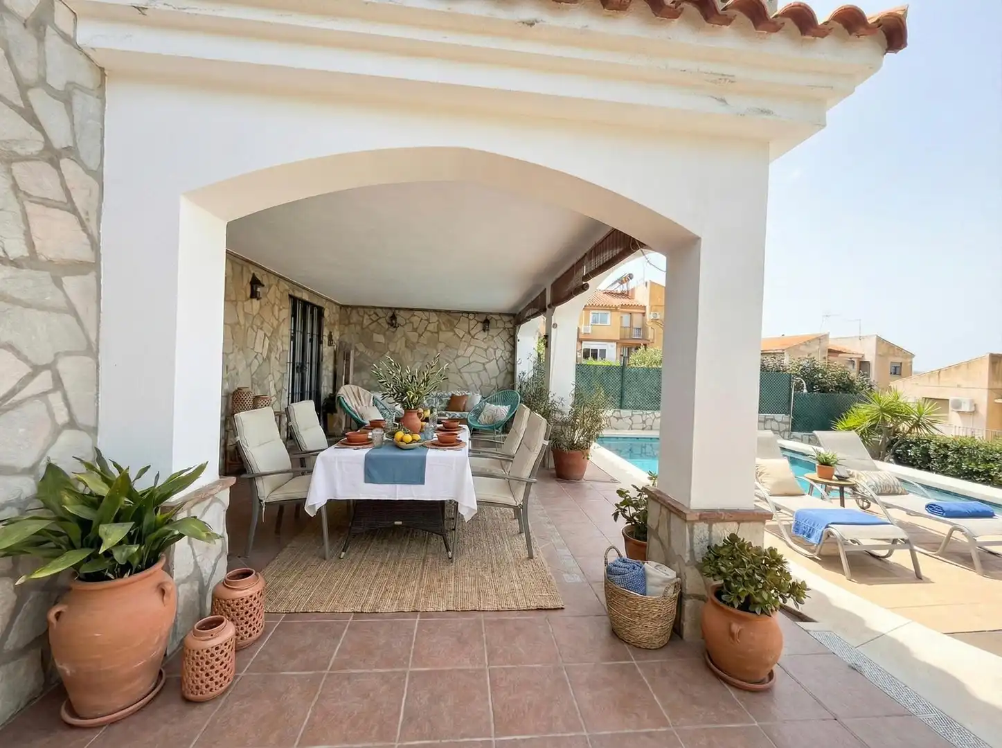 Terraza de Casa o chalet en venta en Alhaurín de la Torre con Aire acondicionado, Jardín privado y Terraza