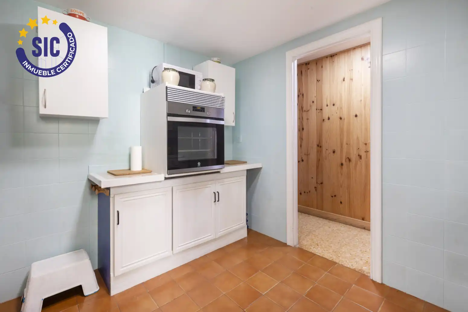 Cocina de Piso en venta en Sueca con Jardín privado, Terraza y Balcón
