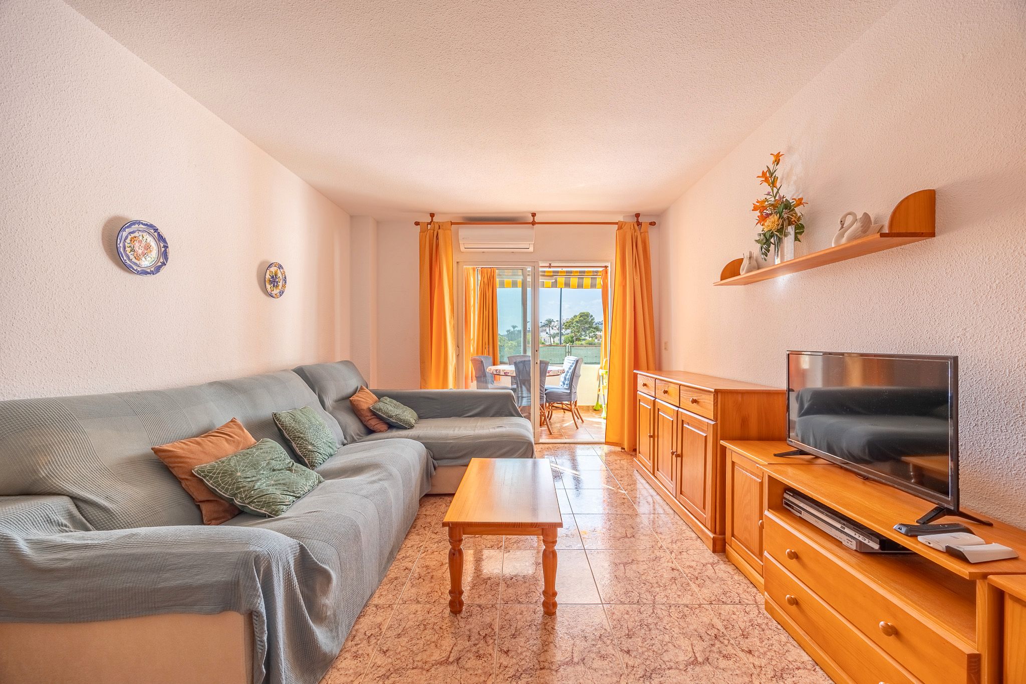 Bedroom of Apartment for sale in Villajoyosa / La Vila Joiosa  with Swimming Pool, Furnished and Community pool