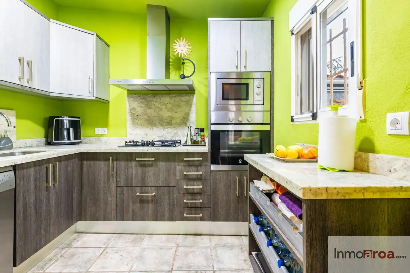 Cocina de Finca rústica en venta en L'Alcora con Aire acondicionado, Terraza y Piscina