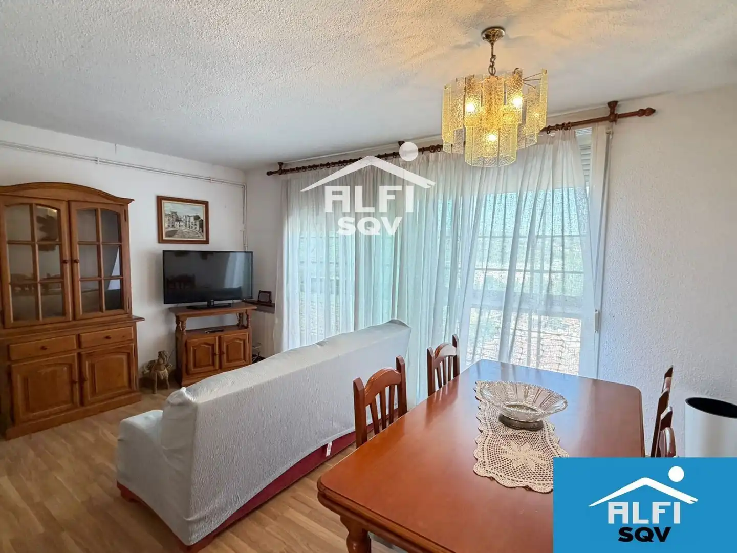 Sala de estar de Piso en venta en Sant Quirze del Vallès con Aire acondicionado y Terraza