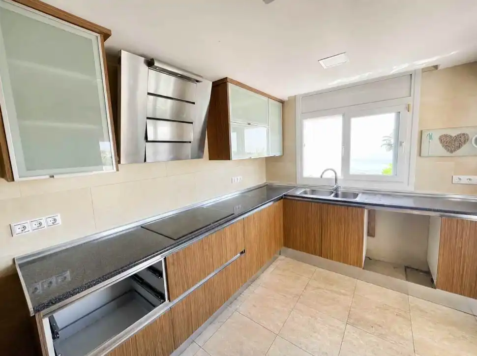 Cocina de Casa o chalet en venta en Blanes con Terraza y Piscina