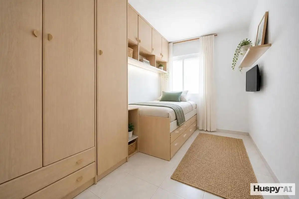 Bedroom of Flat for sale in Sant Antoni de Portmany  with Air Conditioner and Heating
