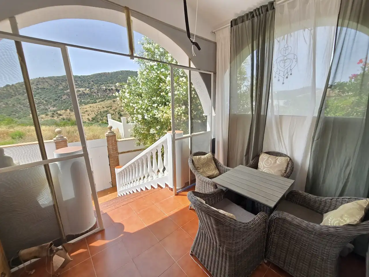 Terrassa de Casa o xalet en venda en Periana amb Aire condicionat, Terrassa i Piscina