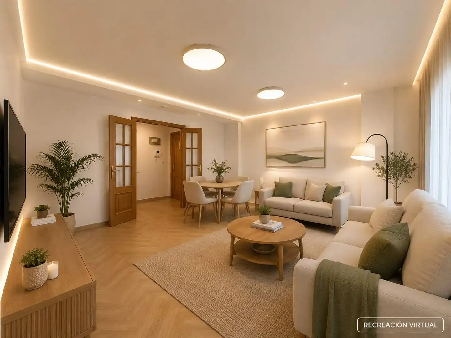 Sala d'estar de Pis en venda en Gandia amb Balcó