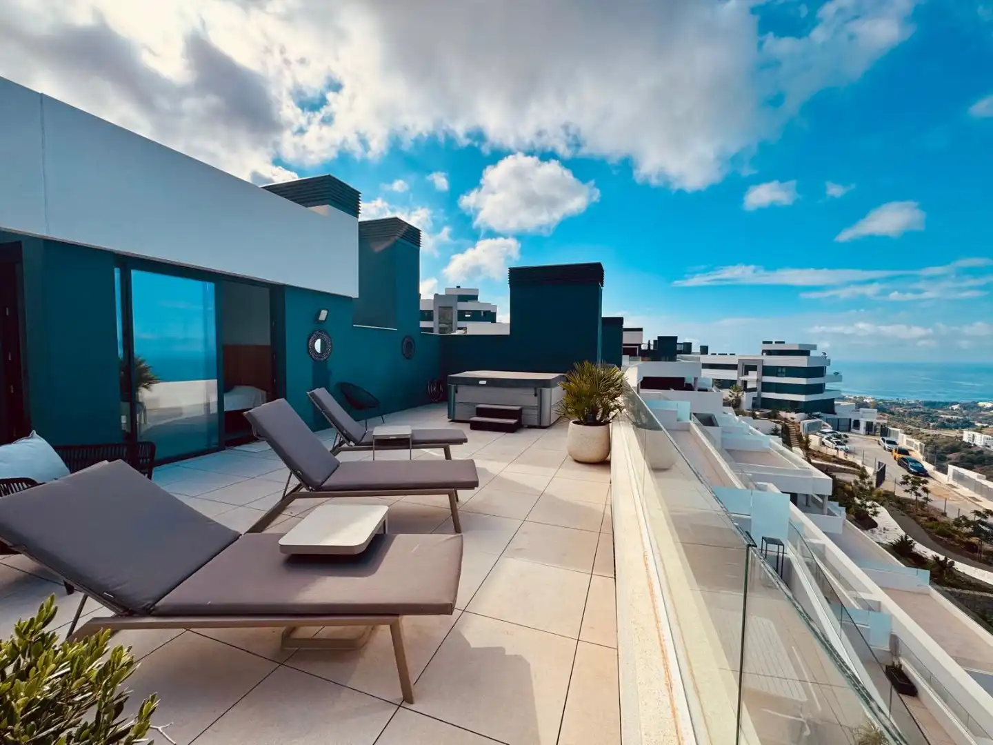 Terraza de Ático en venta en Marbella con Aire acondicionado, Terraza y Balcón