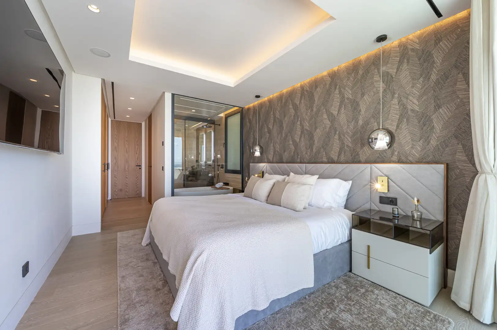 Dormitori de Apartament en venda en Estepona amb Aire condicionat, Calefacció i Terrassa