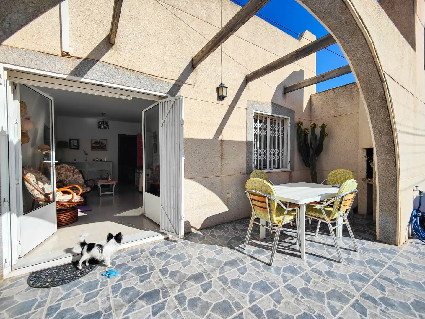 Terraza de Casa adosada en venta en Torrevieja con Aire acondicionado, Jardín privado y Terraza