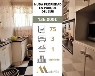 Kitchen of Flat for sale in Málaga Capital  with Air Conditioner, Terrace and Furnished