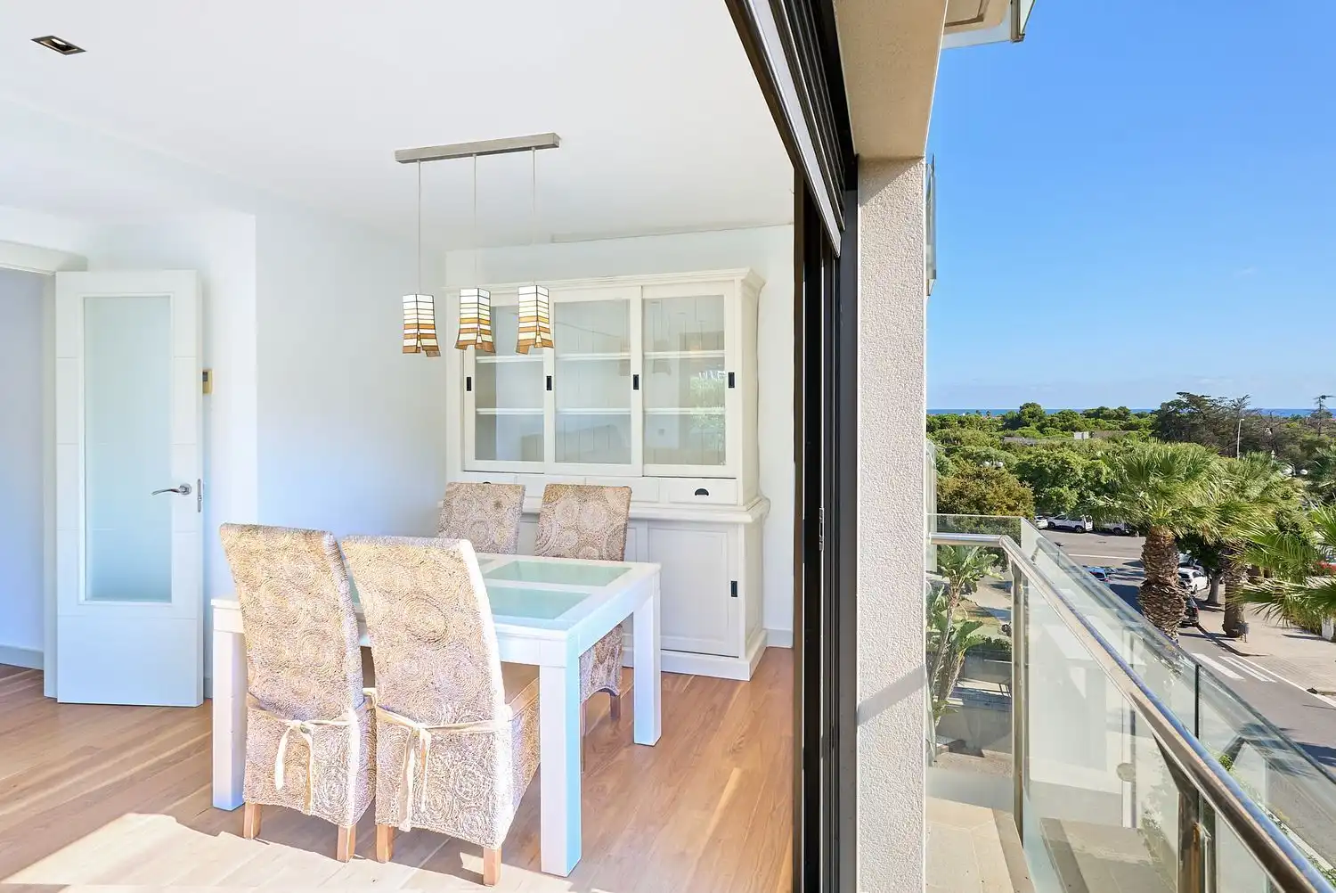 Dining room of Flat for sale in Sitges  with Air Conditioner, Heating and Private garden