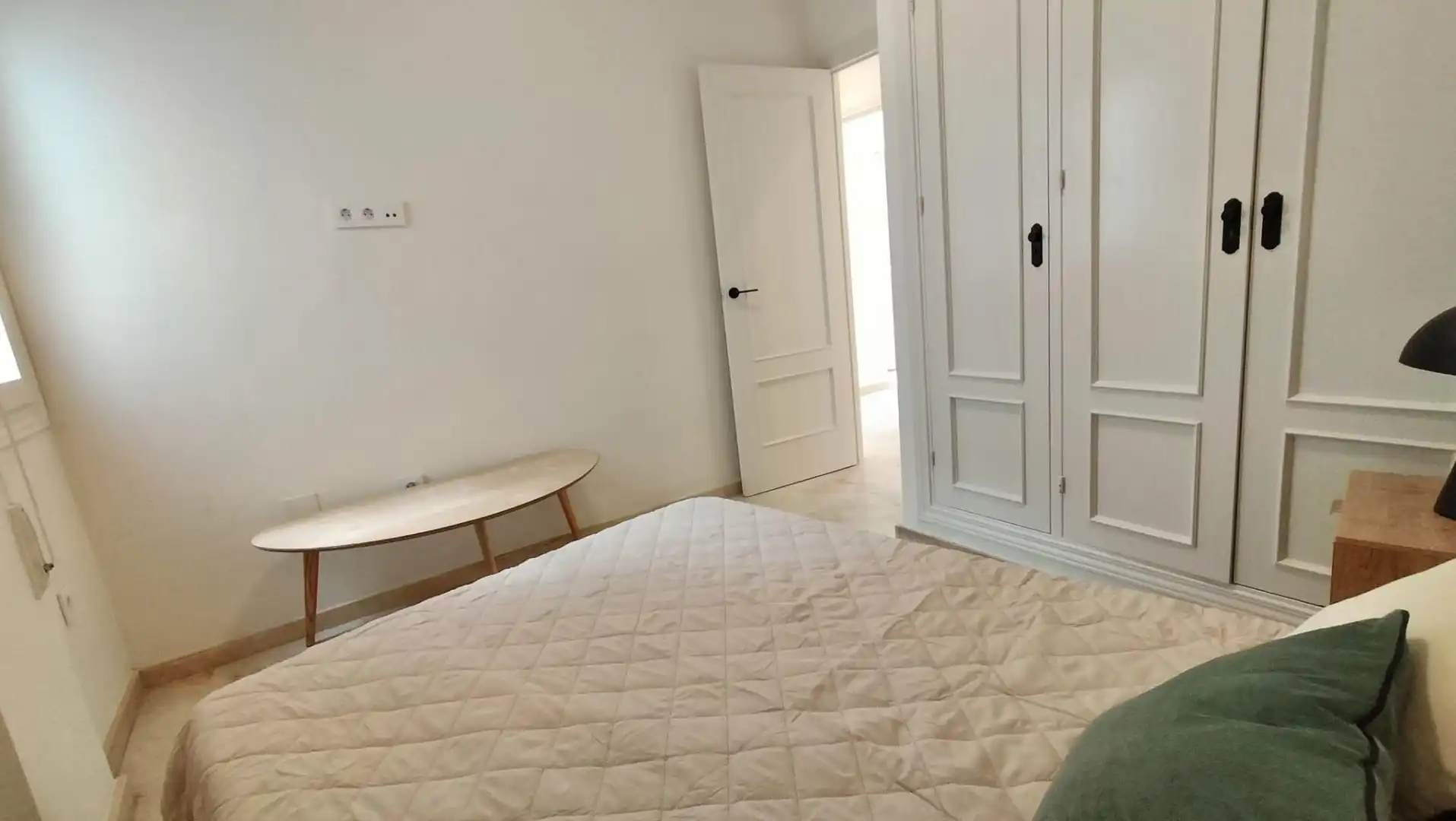 Bedroom of Flat for sale in Málaga  with Terrace and Balcony