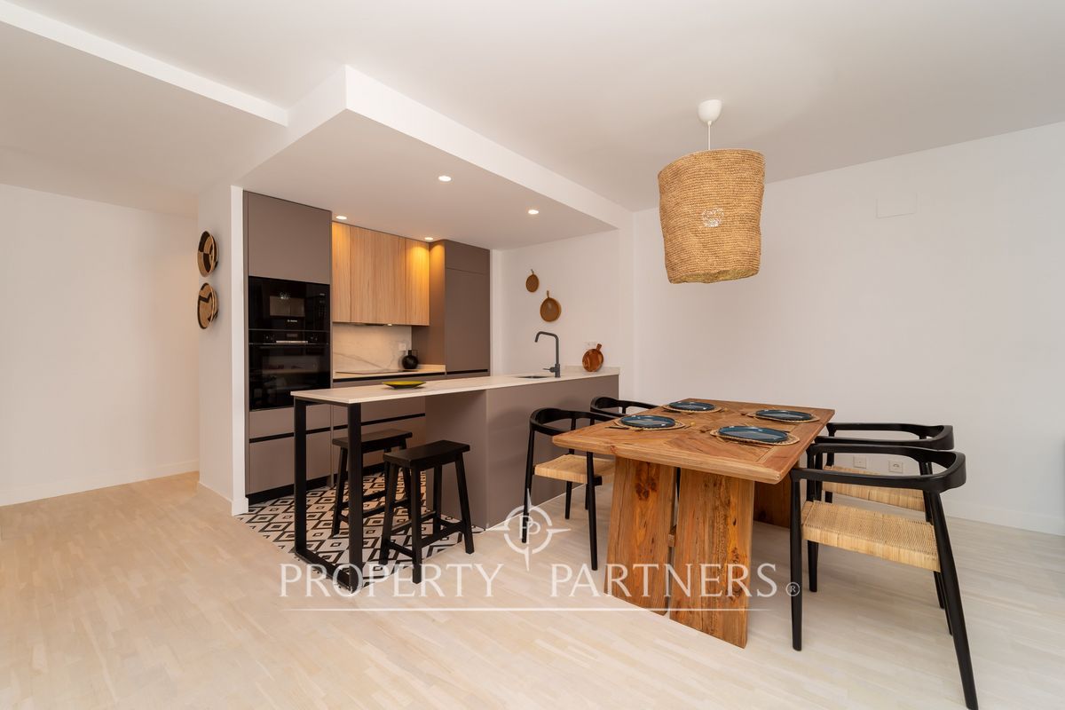 Cuina de Apartament en venda en  Madrid Capital amb Aire condicionat, Calefacció i Terrassa