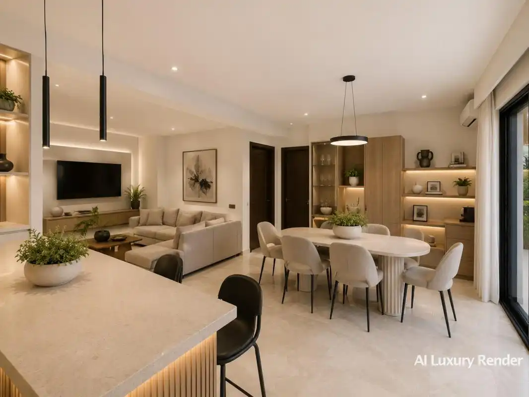 Sala de estar de Casa o chalet en venta en Benalmádena con Aire acondicionado, Calefacción y Jardín privado